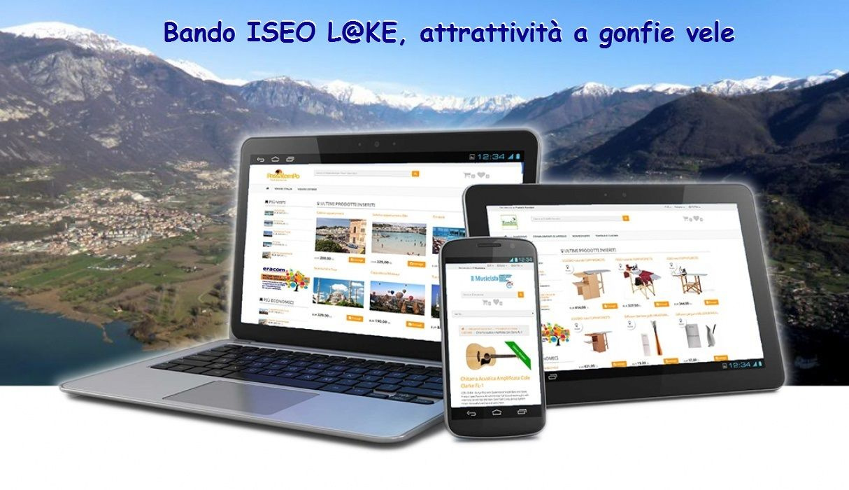 Nuovo bando 'ISEO L@KE, attrattività a gonfie vele'