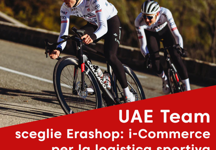 UAE Team sceglie Erashop: i-Commerce per la logistica sportiva